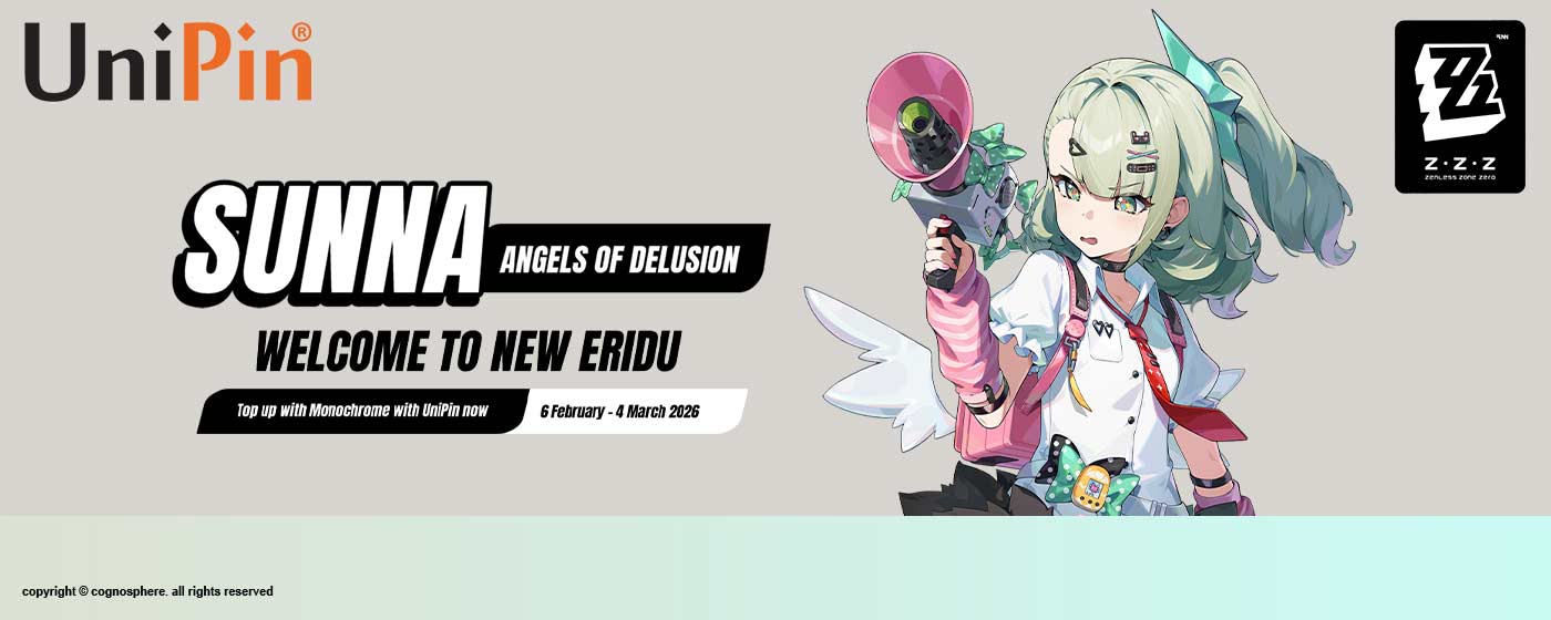 [Welcome to New Eridu: Sunna] Top up with UniPin Credits Now!